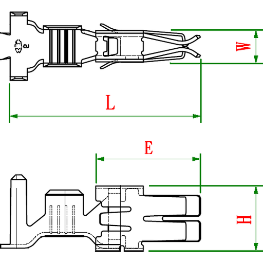 TE 1-964334-1 Power Timer Terminal