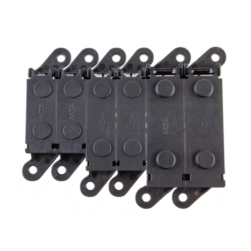 MTA 0301499 Modular MidiVAL Fuse Holder with Cover, Black