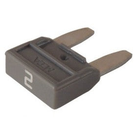 MTA 0705090 MiniVAL Fuse 2 Amp, Gray