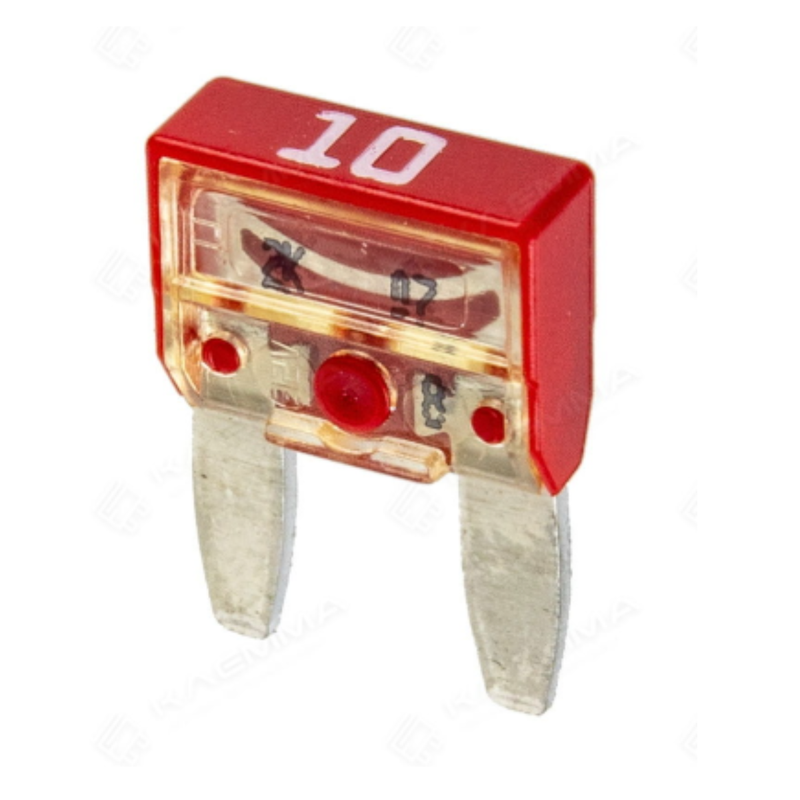 MTA 0705130 MiniVAL Fuse 10A, 32V, Red