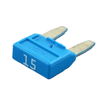 MTA 0705140 MiniVAL 15 Amp Fuse, Blue