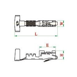 Aptiv 12077628 Metri-Pack Terminal