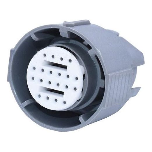 Aptiv 12160280. MicroPack 100W Female Connector 20 way, Gray