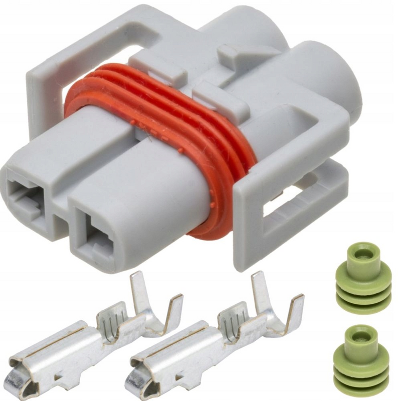 CID4020E-2.8-21KIT Connector Kit - Sealed 2 way Metri-Pack 280 series for H9 lamps (15393199)
