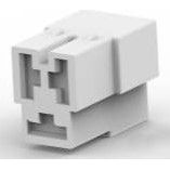 MTA 4410220 Connector 3 -Way Female, 6.3 mm Series, Unsealed, Neutral