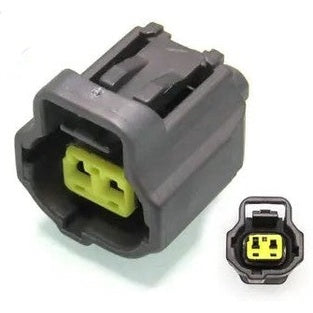  Tyco 184016-1 Connector 2 Way Female, SSC 1.8 mm, Black, Code J Media 1 of 2