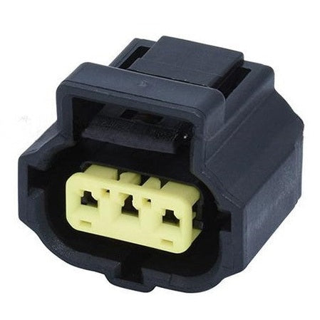 Tyco 184032-1 Connector 3 Way Female, SSC 1.8 mm, Black, Code A