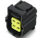 Tyco 184248-1 Connector 4 Way Female, SSC 1.8 mm, Black, Code A