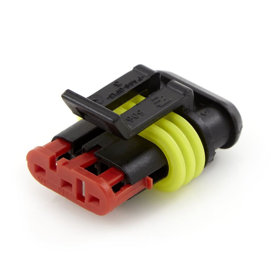 アクセサリー Shin Tyco 282087-1. SuperSeal 1.5 mm, 3 Way , Sealed, Female Connector