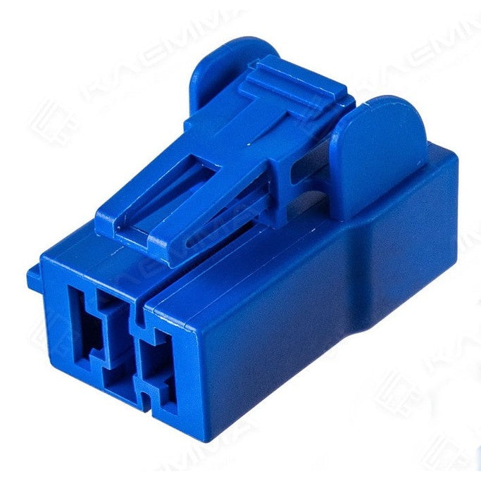 MTA 4540315 (former 4440310)  Female Connector, 2 way 800 Series, Blue