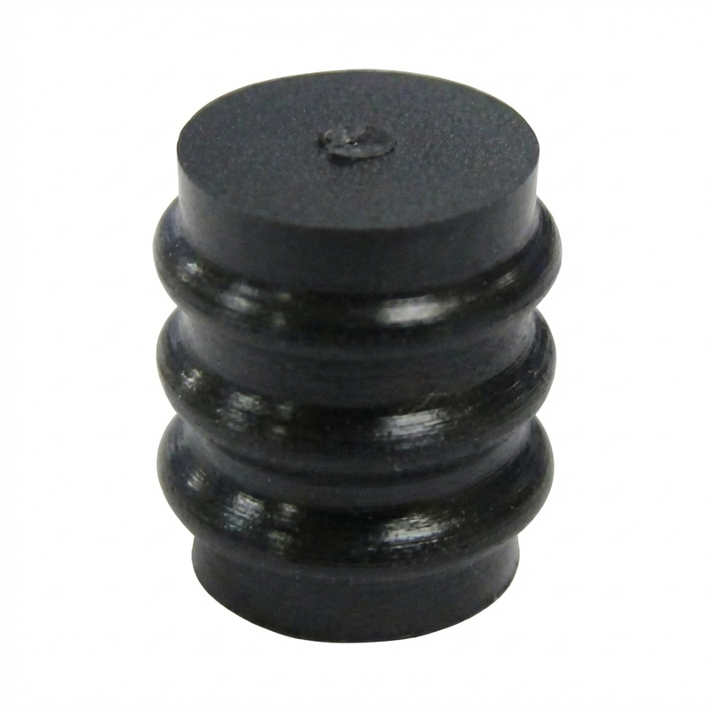 CID1331 Drop In for Sumitomo 7160-9465 and Yazaki 7157-8767 Cavity Plug, Black, Silicone