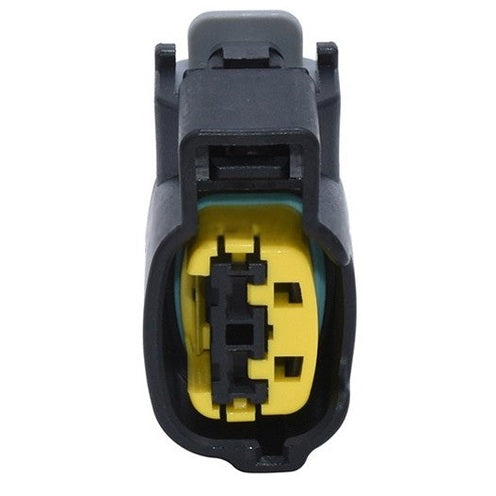 CID8020-2.3-21KIT Female Connector Kit, 2 way , 2.3 mm, Sealed, Black with terminals and wire seals