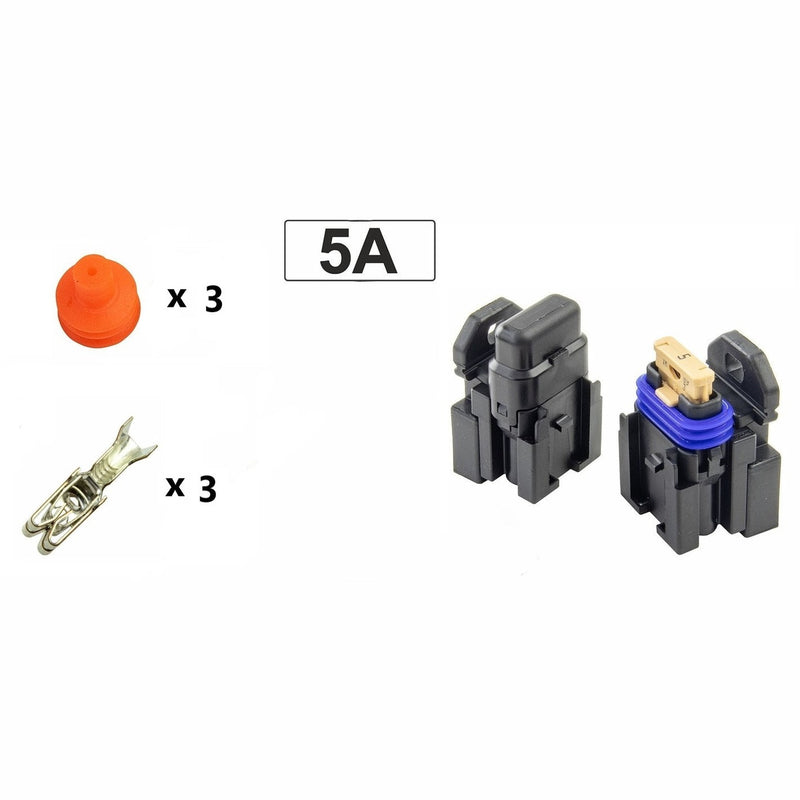 MTA 0301305KIT Sealed Unival ATC Fuse Holder for 5A Fuse