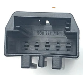 VW 5G0 972 715. Unsealed 5 way MicroTimer Male Connector, Black ...