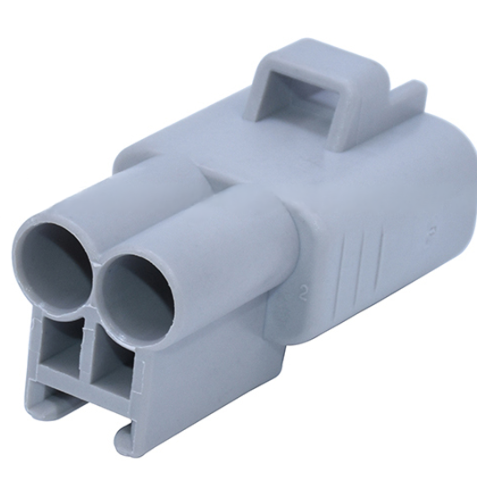 CID2020-4.8-21 Drop In for Sumitomo Connector 6188-0259 / Toyora 90980-11409 2-way Sealed Female TS 187 (4,8 mm), Gray