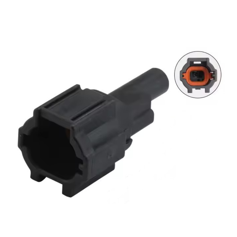 CID2014-2.3-11 Drop In Sumitomo 6188-0551 Male Connector, 1 way RS 090, Sealed, Black