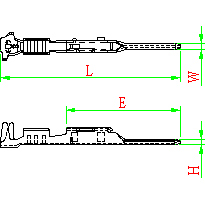 CID104-0.64-MS1 Drop-in for Yazaki Terminal 7114-4415-02, RH/HS 025, 0.30 - 0.50 mm², Tin Plating