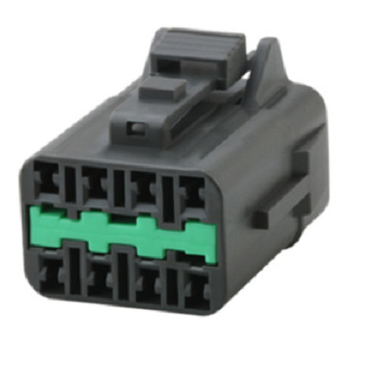 CID1081-1.5-21 Drop In for Yazaki 7123-7780-40, Female 8-Way 62 Type Z Connector, 1.5 mm, Sealed, Gray