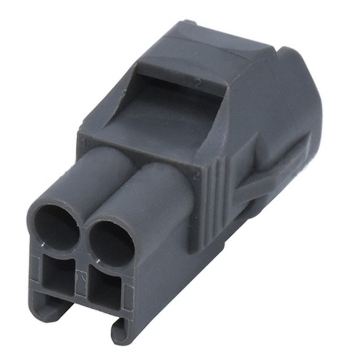 CID1021J-2.3-11 Drop in for Yazaki 7282-7023-10 Male Connector 2 Way, 090 II, Gray, Sealed