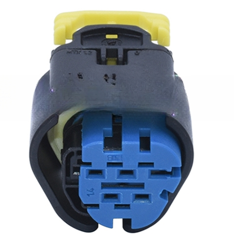 CID9050B-1.2-21 Drop-in for Bosch 1928405159 5 way Sealed Female Trapez Connector, Code B