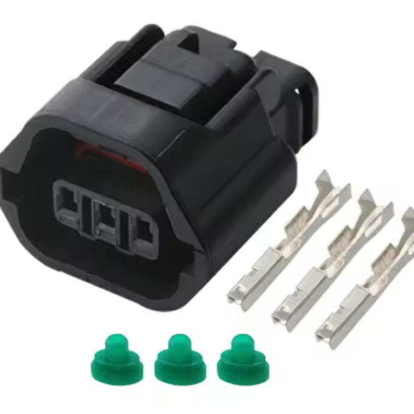 CID1037-1.2-21KIT Female Connector Kit, 3 way SSD 1.2 Series, Black