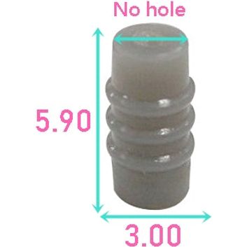 Yazaki 7158-3169-40. Cavity Plug, RH HS 025, Gray | Connector ID