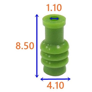 CID1347 Wire Seal, MCON 1.2, Green, 20-16 TXL, Silicone