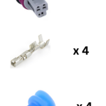 CID4030R-1.5-21KIT Drop in for Aptiv 15397275 Sealed 3 way Female Connector (1.5 mm) Series