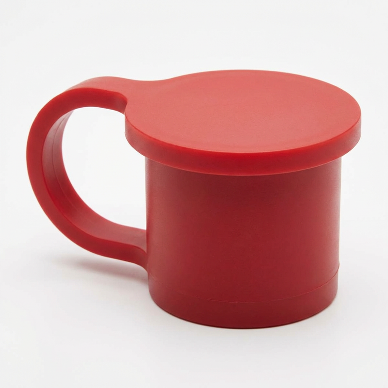 GEP C03-1000-R1 BOOT, PASS THRU, DOUBLE NUT, RED, NO LOGO