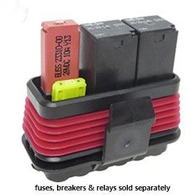 GEP FRH-A12 Sealed 12-Way 280 Footprint Fuse & Relay Holder