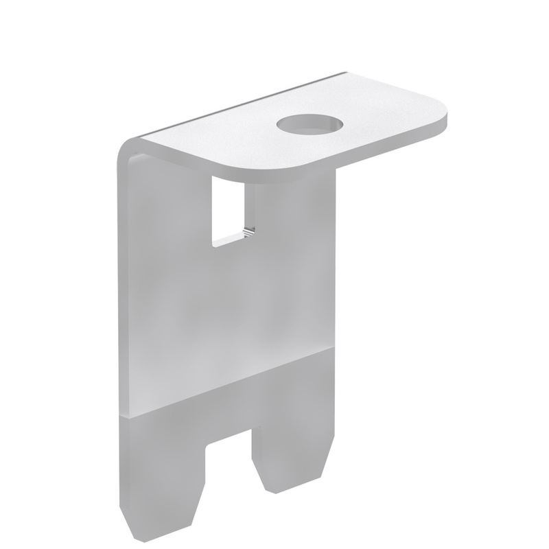 GEP FRH-A12-MB-C1 Mounting Bracket, 90⁰ Bent, Zinc Steel