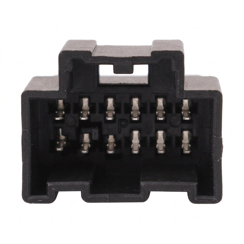 CID9160U-0.64-11 Connector, Male, Stac 0.64 series, Unsealed, Black