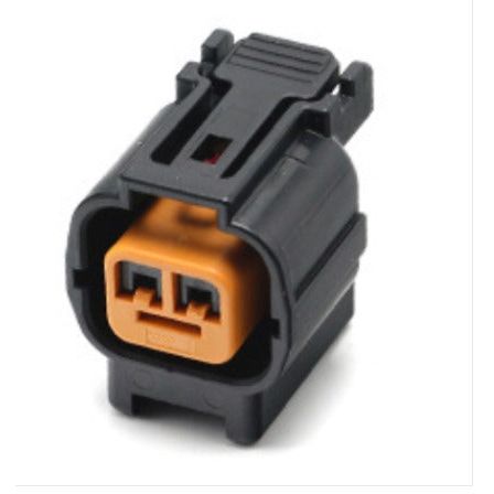 CID4027-1.5-21 Drop In for KUM HP406-02021 Connector 2 way Female, AWP 060 Series, Sealed, Black