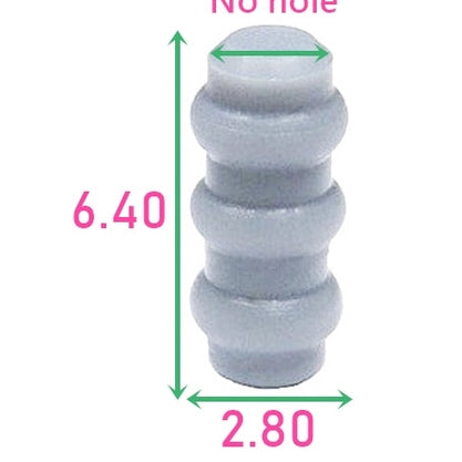 CID1572 Drop In for Sumitomo 7165-0797 Cavity Plug, 025, Gray, Silicone