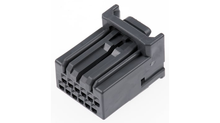 CID9120U-0.64-11 JAE MX34012SF1 Connector, 12-way, Female, 0.64 mm, Unsealed, Gray