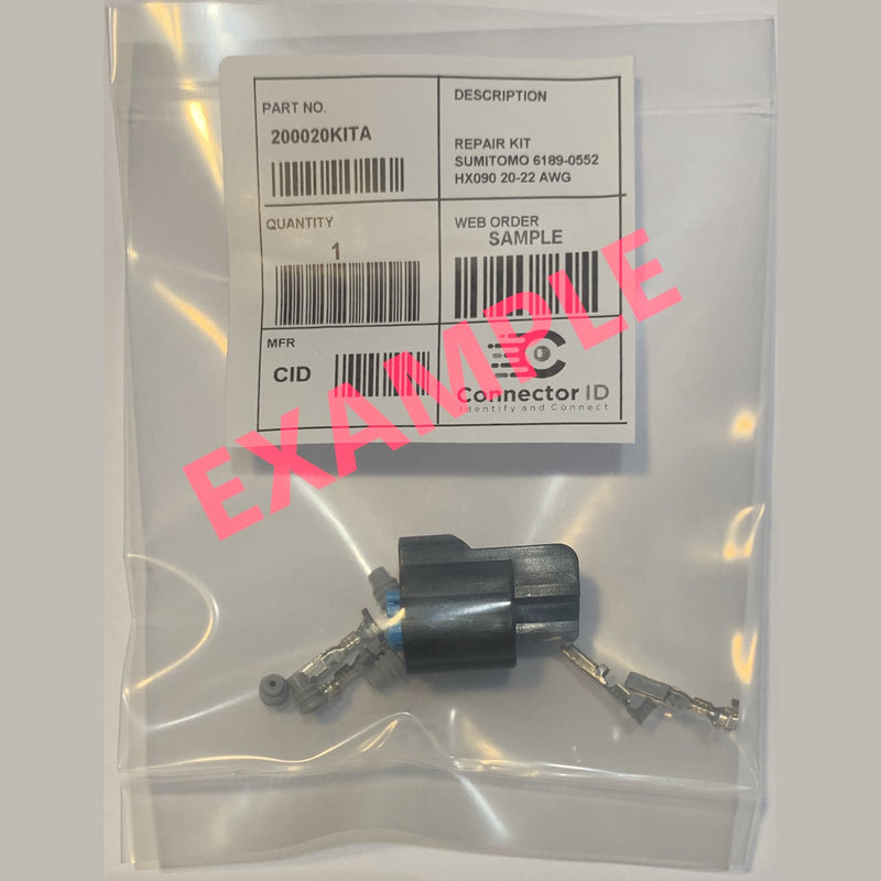 CID4030R-1.5-21KIT Drop in for Aptiv 15397275 Sealed 3 way Female Connector (1.5 mm) Series