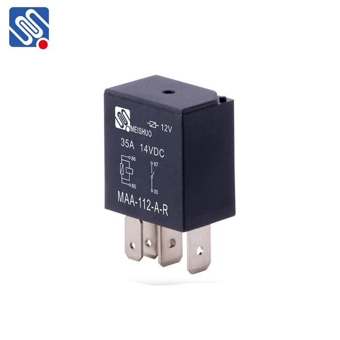 MET MAA-S-112-C-R ISO Micro-Relay 35A, 12Vdc, SPDT with Resistor Drop in for Song Chuan 871-1C-C-R1-U01-12VDC