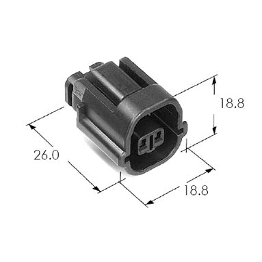  KET MG640707 SSD 2-way Sealed Connector