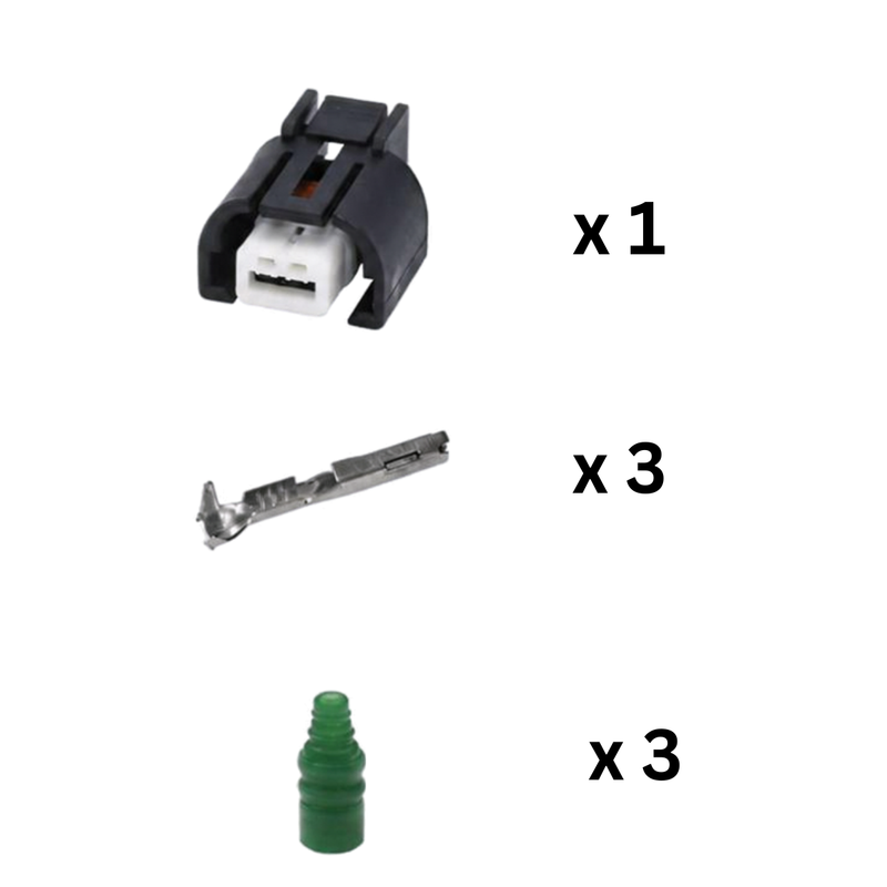 CID6020-0.64-21KIT  Connector Kit for KET MG644111 Sealed 025 Series 2 way