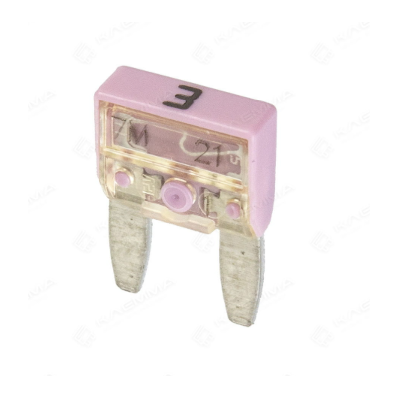 MTA 0705100  MiniVAL Fuse 3 Amp, 32V, Violet