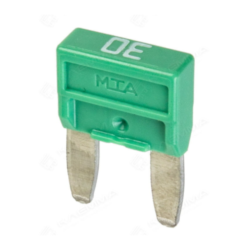 MTA 0705170 MiniVAL Fuse 30 Amp, 32V, Green