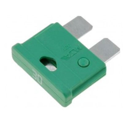 MTA 0710370 UniVAL 30 Amp Fuse, Green