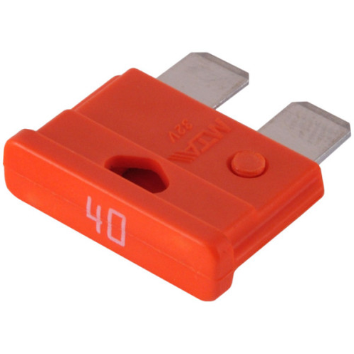 MTA 0710375 UniVAL 40 Amp Fuse, Orange
