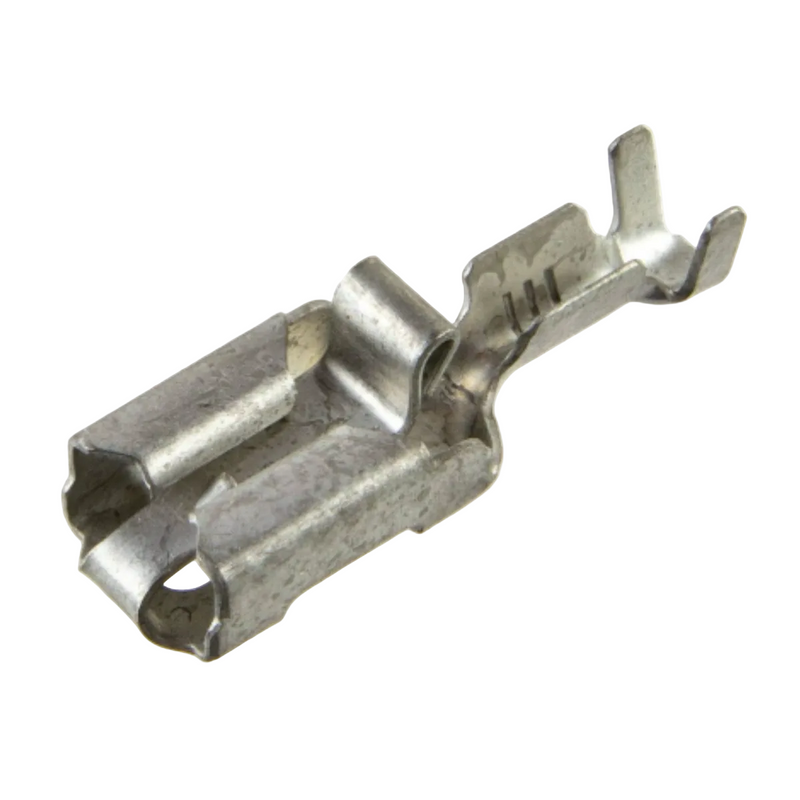 MTA 1107000 Female 6.3 mm Terminal, 0.5 - 1.5 mm², Unsealed, Tin Plated