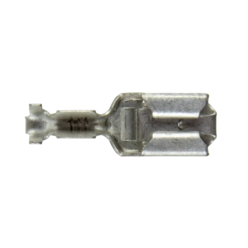MTA 1107000 Female 6.3 mm Terminal, 0.5 - 1.5 mm², Unsealed, Tin Plated