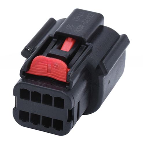 CID8080-1.5-21 Drop-In for Molex 33472-0806, MX150 8 way Female Connector, Sealed, Black