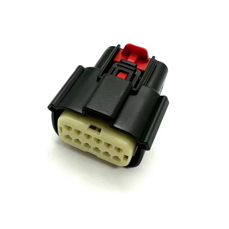 CID8120-1.5-21 Drop-In for Molex 33472-1206, MX150 12 way Female Connector, Sealed, Black