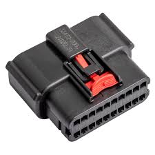 Molex 33472-2006. 20 way Female MX150 Connector, Sealed, Black