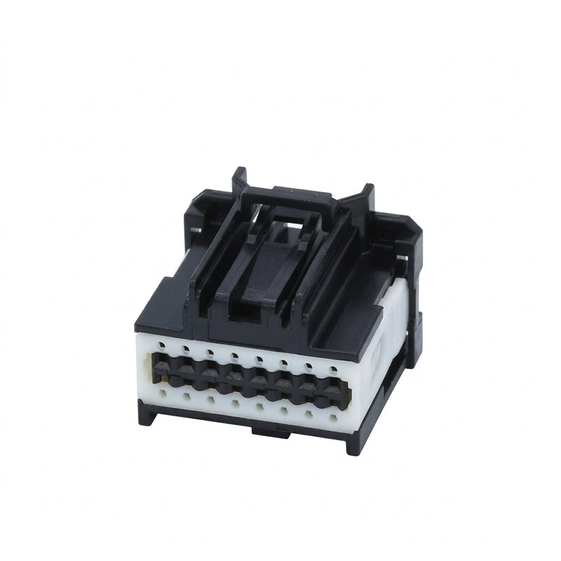 CID9160U-0.64-21 Connector, Female, Stac 0.64 series, Unselaed, Black (Ford WPT-1560)