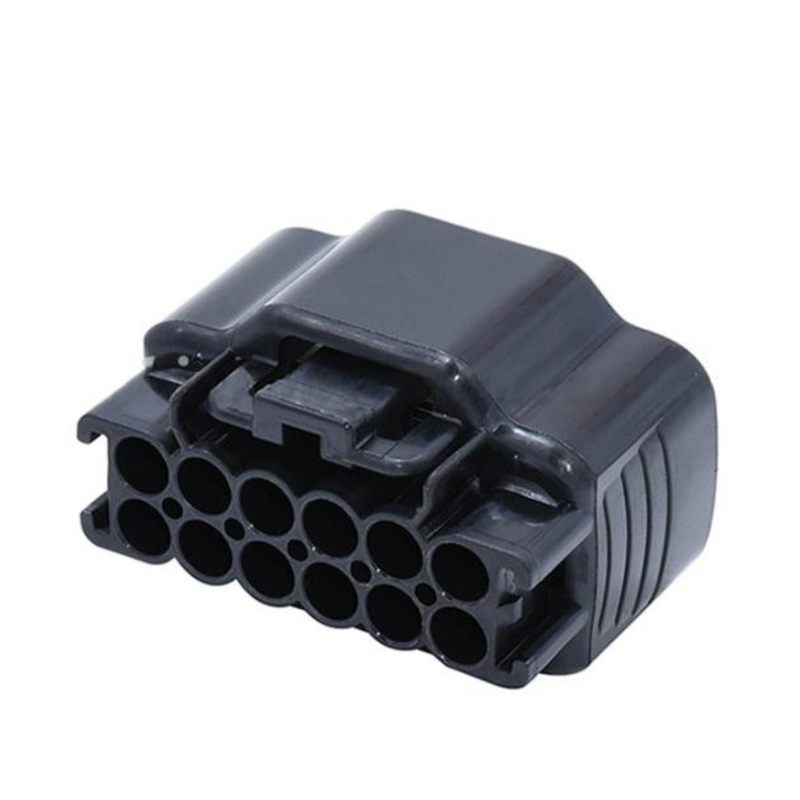 CID2120-2.3-21 Sumitomo 6189-0229 / Toyota 90980-11664 Female Connector 12 Way, TS090 (2.3 mm), Sealed, Black